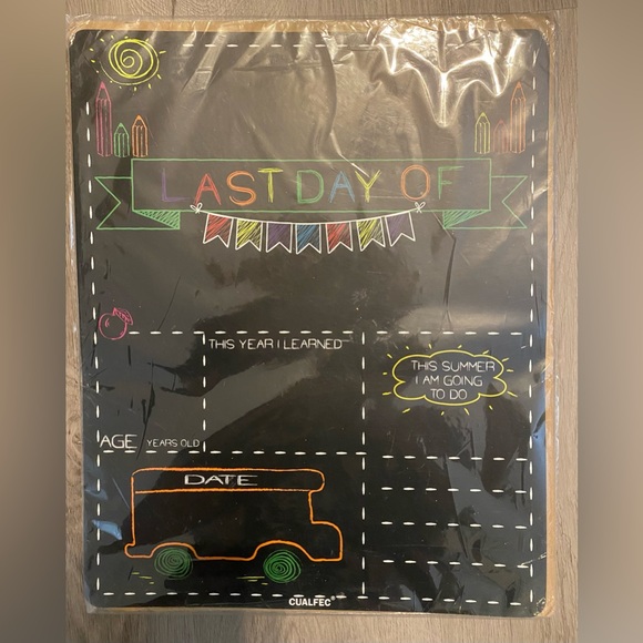 First & Last Day Of School Signs -Front & Back - Picture 5 of 7